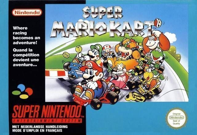 Super Mario Kart (Turbo Hack) (USA) Super Nintendo ROM ISO